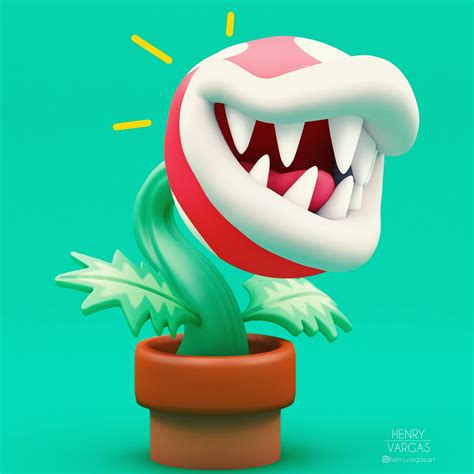 my piranha plant fanart in honor of the release i m lovin playing as they r nintendoswitch