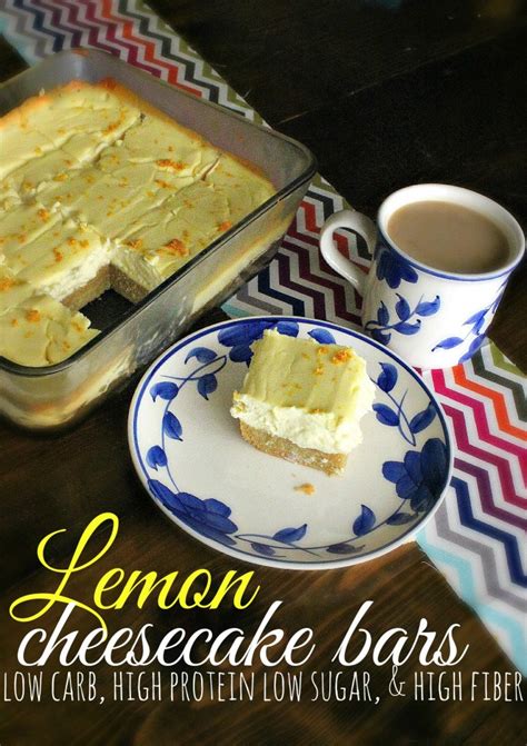 Low Carb Lemon Cheesecake Bars Simply Taralynn
