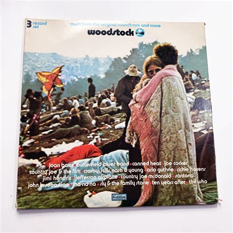 Vintage 1970 Woodstock 3 Record Set Album Vinyl Lp Record Etsy