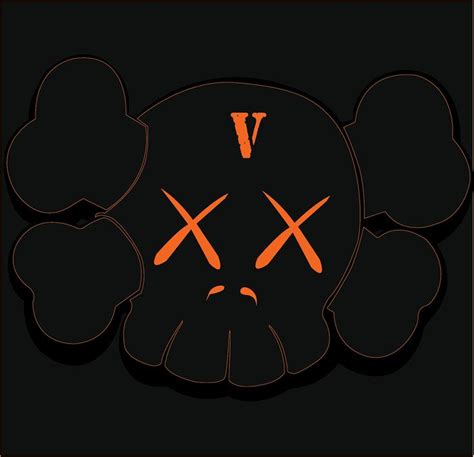 Kaws X Vlone On Behance Vlone Logo Vlone Logo Wallpaper