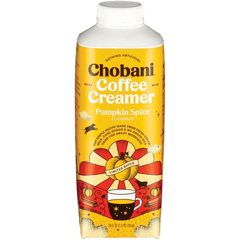 Chobani Pumpkin Spice Liquid Coffee Creamer Shop Coffee Creamer At H E B
