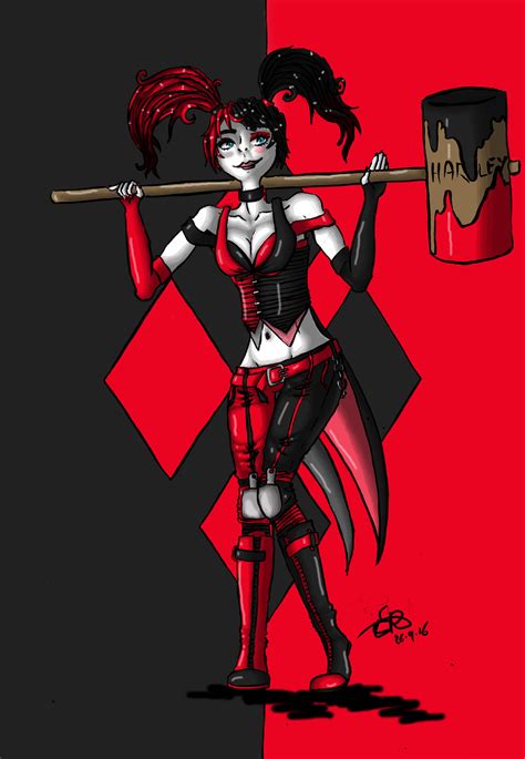 Harley Quinn By E Reg On Deviantart