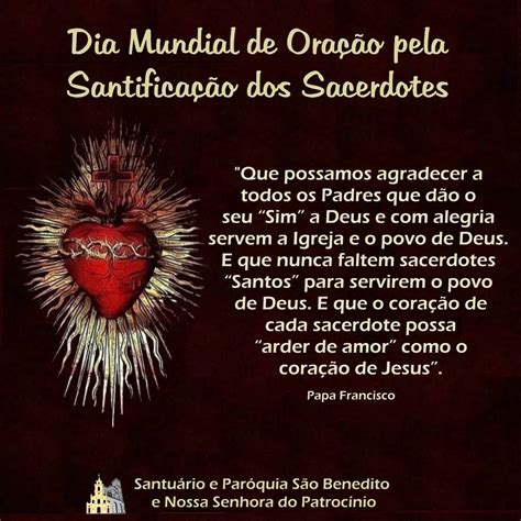 Dia Mundial De Oração Pela Santificação Dos Sacerdotes 1906