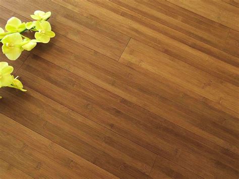 Bamboo Hardwood Flooring Carbonized Horizontal Plank