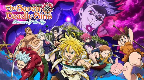 The Seven Deadly Sins Movie Prisoners Of The Sky