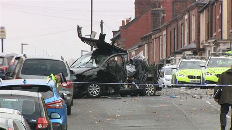 four killed in sheffield crash after police chased car