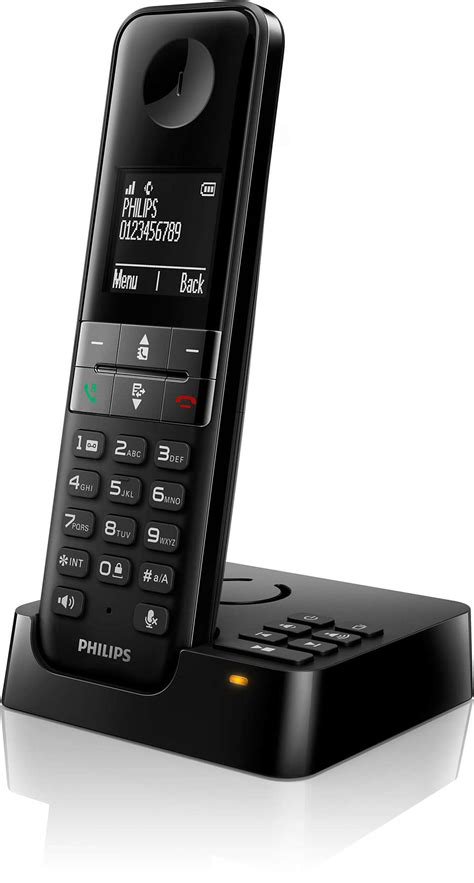 Cordless Phone With Answering Machine D4751b01 Philips