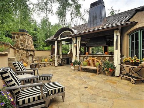 French Country Chateau 9950000 Pricey Pads Rustic Patio Patio