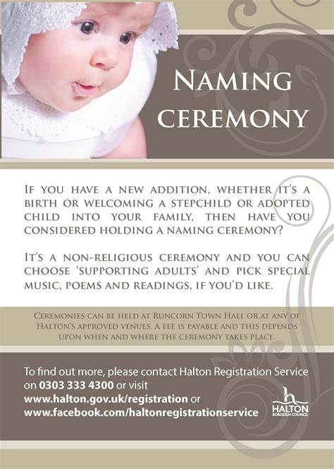 Naming Ceremony Flyer Naming Ceremony Step Kids Ceremony