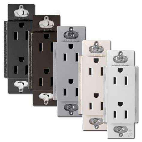 On amazon you can get 5 for $10.99. Lutron Designer Electrical Outlet 15A Claro CAR-15 in 2020 ...