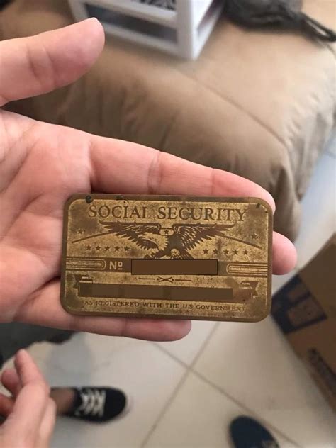 To update a social security card and also the social security number (ssn), you are required to provide at least two documents to ssa. Father-in-law's first Social Security card - a metal plate : mildlyinteresting