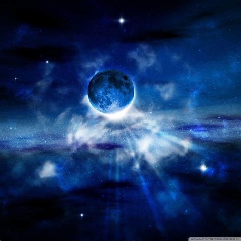 Galaxy Moon Wallpapers Top Free Galaxy Moon Backgrounds Wallpaperaccess