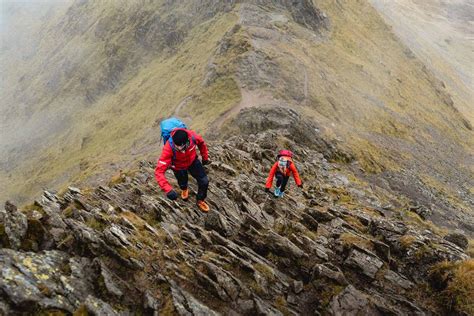 Content Marketing A Guided Scramble Of Striding Edge With Mammut Nativve
