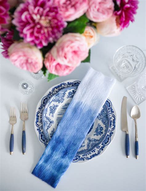 Hand Dyed Napkin Rentals From Gather Events And Borrowed Blu