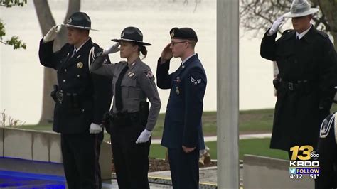 Pikes Peak Region Peace Officers Memorial Honors Local Officers Who Made The Ultimate Youtube