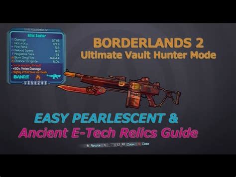 One thing to keep in mind when starting ultimate vault hunter is that it was designed to be the ultimate the gaps of the damage and health from enemies of hgher level climbs much faster. Ultimate Vault Hunter Mode| Easy Pearlescent & New Ancient E-Tech Relics Guide | Borderlands 2 ...
