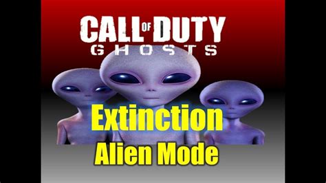 call of duty ghosts extinction mode info confirmed escape the aliens youtube