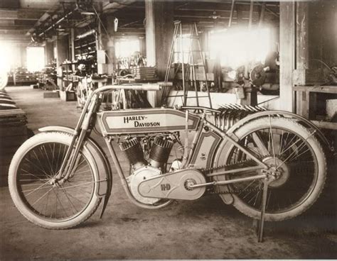 A Rare Look Inside The Harley Davidson Factory From Their Early Days ~ Vintage Everyday