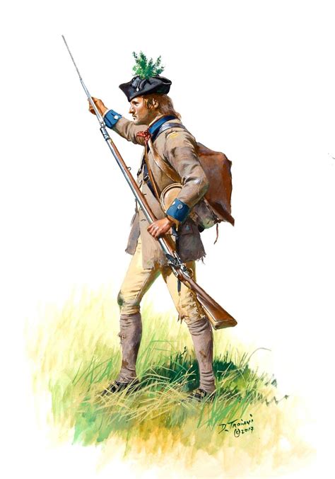 North Carolina Soldier Philadelphia Campaign 1777 American