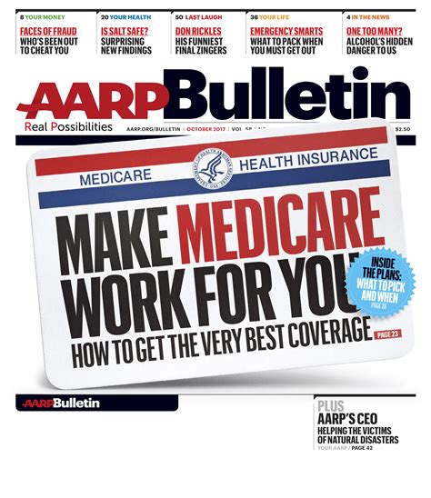October Aarp Bulletin Reveals How To Get The Best Medicare Coverage At