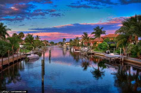 Florida Homes With Waterfront View In Palm Beach County Hdr