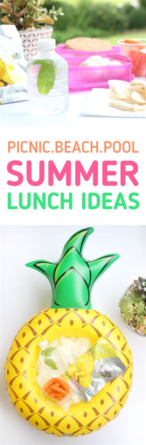 Picnic Or Pool Easy Lunch Ideas For Summer Cutefetti