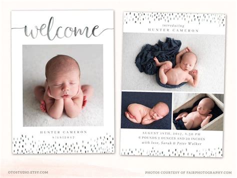 14 Birth Announcement Designs And Examples Psd Ai Examples