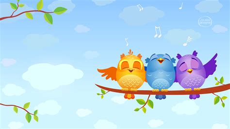 See more ideas about cartoon birds, cartoon, cartoon clip art. Bird Cartoons Cute Wallpaper #11131 Wallpaper | WallDiskPaper