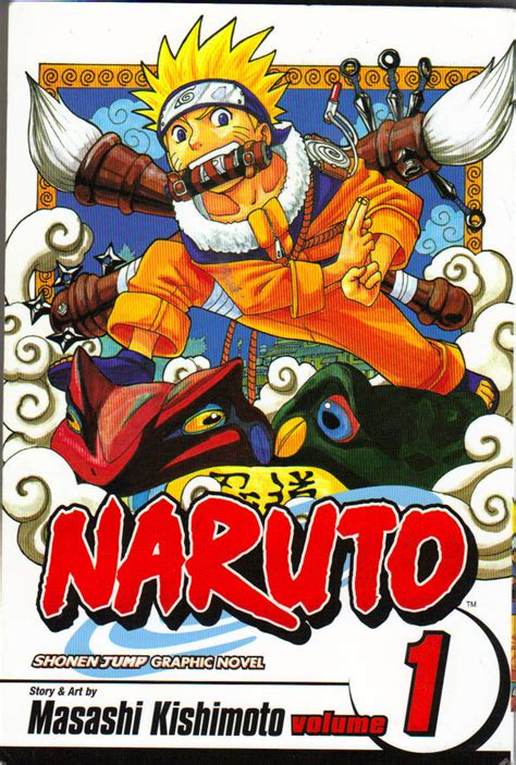 Naruto Volume 1 Cover 1 By Tobixlover On Deviantart