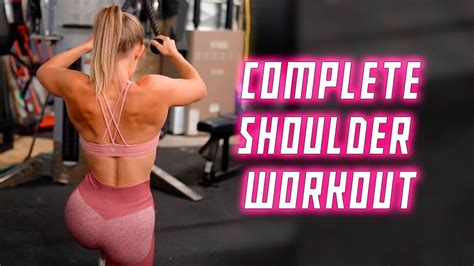 Complete Shoulder Workout Define Your Shoulders Youtube