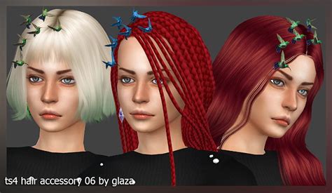 Hair Accessory 06 At All By Glaza Sims 4 Updates