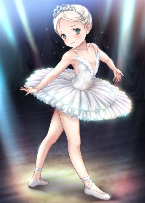 Ryunnu Original Girl Ballerina Ballet Slippers Bare Shoulders