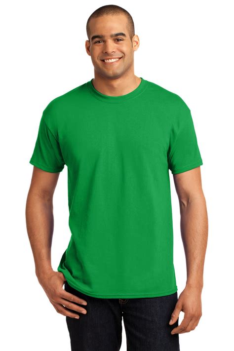 Hanes Ecosmart 5050 Cottonpoly T Shirt 5170 Kelly Green Dfw