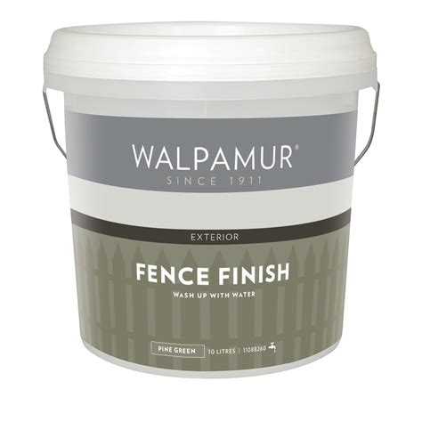 Walpamur Water Based Fence Finish Paint Bowens