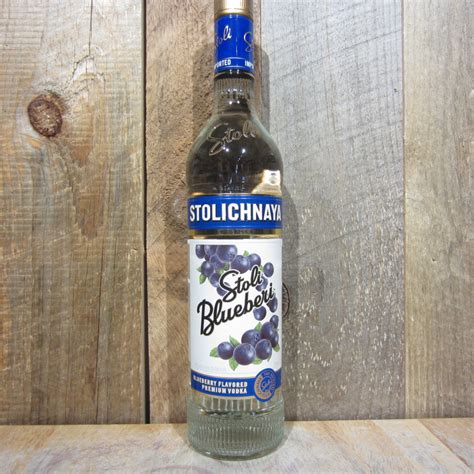 Stolichnaya Blueberi Blueberry Vodka 750ml Oak And Barrel