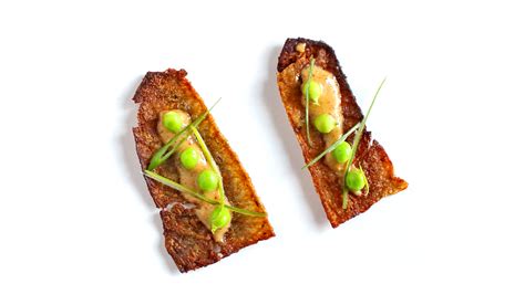Check spelling or type a new query. Crispy Salmon Skin with Snow Peas and Spicy Mustard ...