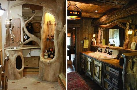 15 Traditional And Rustic Warm Interior Wood Decorating Ideas For