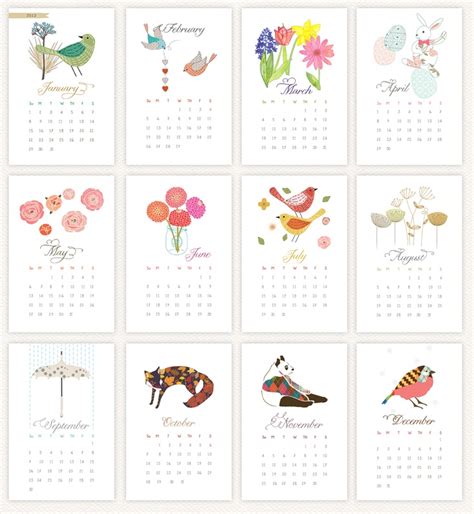 I Love Mini Calendarsnot Sure How I Would Make Them Useful But Cute