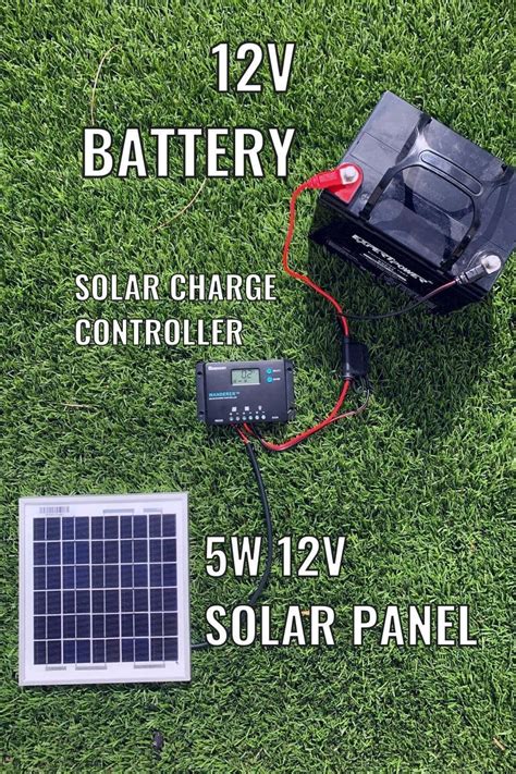 Yes A 5w Solar Panel Can Charge A 12v Battery Learn How To Charge A