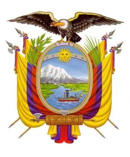 Escudo del ecuador sin pintar; Escudo Nacional del Ecuador