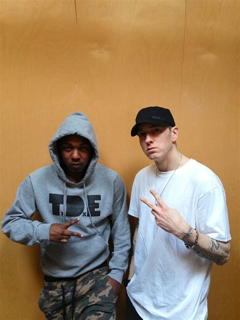 Pictures Eminem And Kendrick Lamar In The Studio