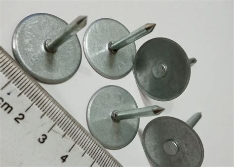 Insulation 635mm Mini Cup Head Weld Pins For Hvac System