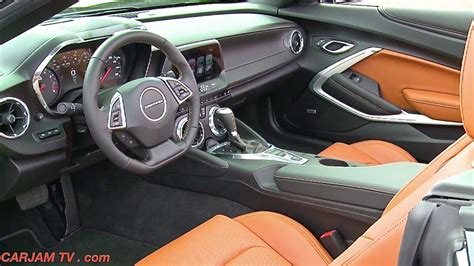 Chevy Camaro 2016 Convertible Interior Chevrolet Camaro Sixth