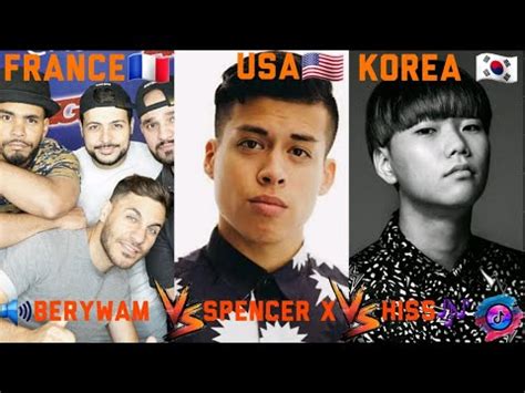 The youtube vs tiktok press conference was awful. beat box Berywam Vs Spencer x Vs Hiss beat boxing tik tok ...