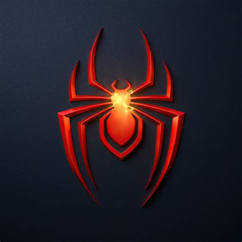 2048x2048 Spider Man Miles Morales Ps5 Game Logo 4k Ipad Air Hd 4k