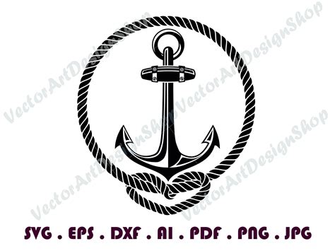 Anchor 1 Svg Anchor Svg Nautical Svg Anchor Clipart Etsy