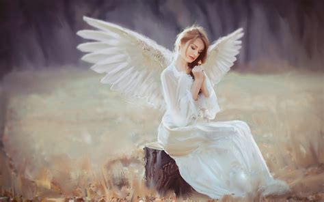 Angel Girl Wallpapers Top Free Angel Girl Backgrounds Wallpaperaccess