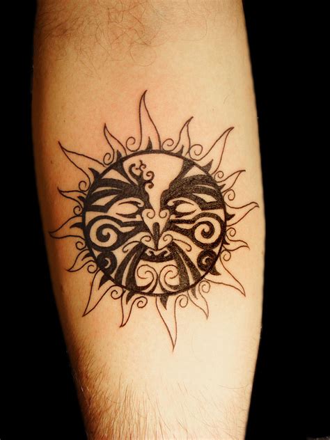 Polynesian Sunmandala Tribal Tattoo Miguel Angel Custom T Flickr