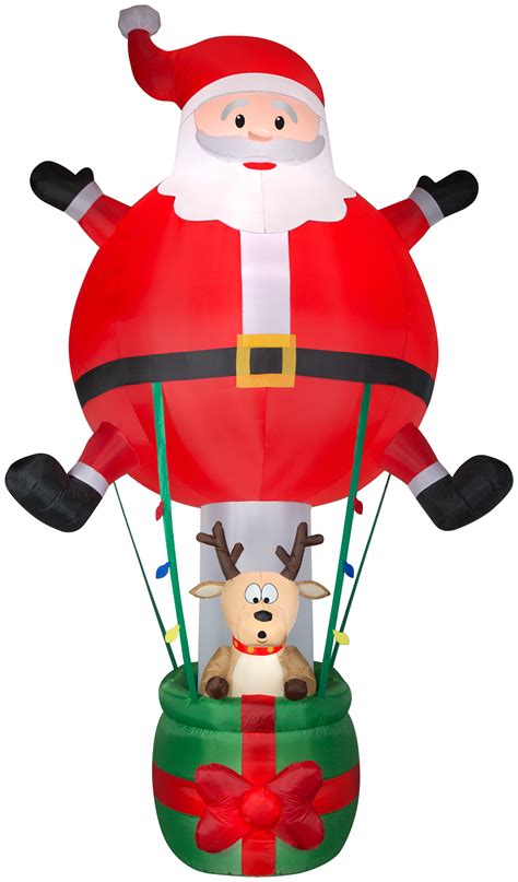 Holiday Time 125 Santa Claus Balloon By Gemmy Industries