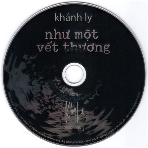 Khánh Ly Trịnh Công Sơn Như Một Vết Thương 2009 ~ Cd Nhạc Việt